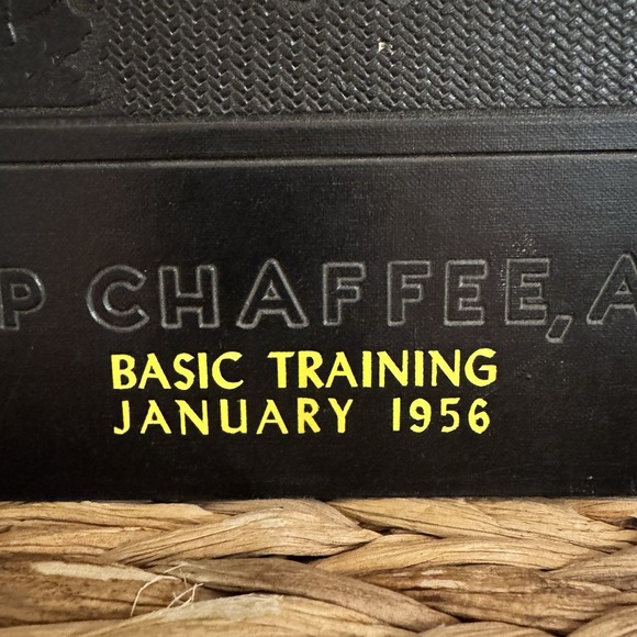 1956 Camp Chafee, Arkansas; Fifth Armored Victory Division, basic training Jan - Picture 2 of 10